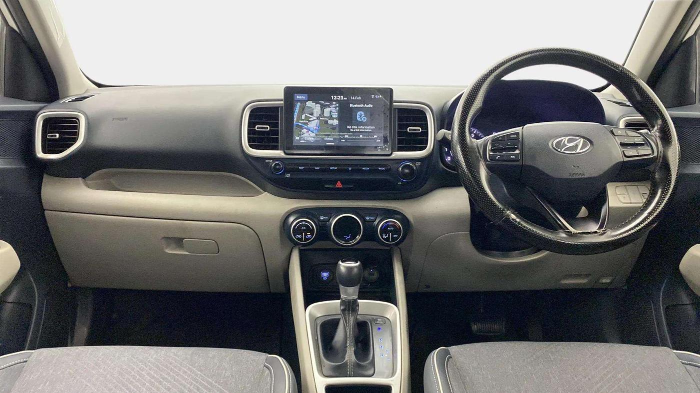 2019 Hyundai VENUE SX PLUS 1.0 TURBO DCT DUAL TONE, Petrol, Automatic, 95,459 km, Dashboard
