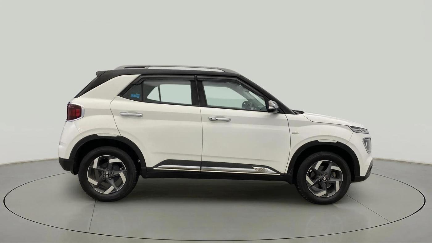 2019 Hyundai VENUE SX PLUS 1.0 TURBO DCT DUAL TONE, Petrol, Automatic, 95,459 km, Right Side View