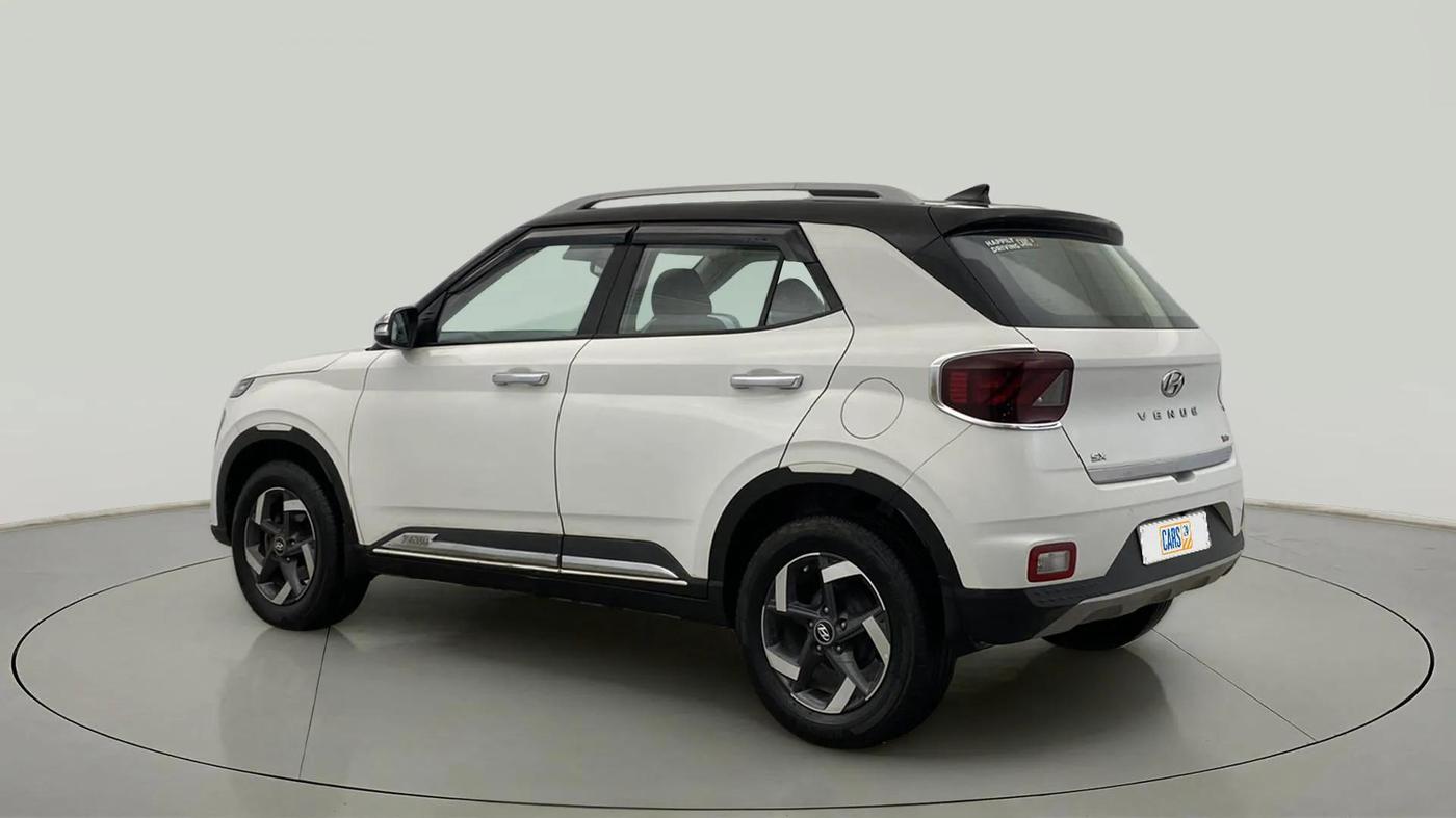 2019 Hyundai VENUE SX PLUS 1.0 TURBO DCT DUAL TONE, Petrol, Automatic, 95,459 km, Left Back Diagonal