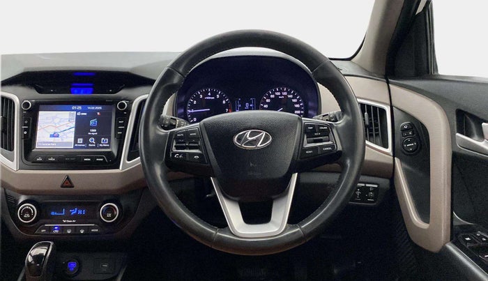 2018 Hyundai Creta SX AT 1.6 PETROL, Petrol, Automatic, 96,161 km, Steering Wheel Close Up