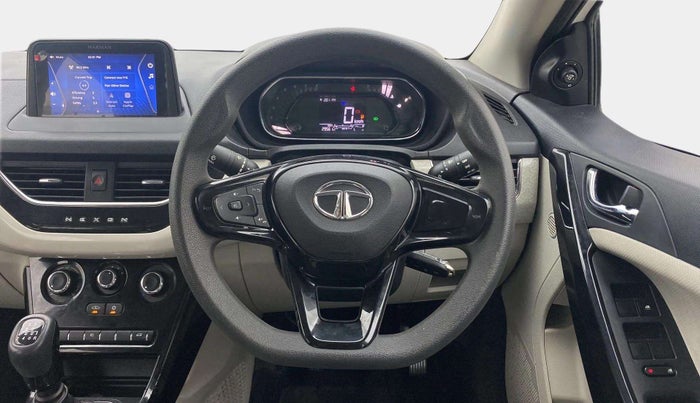 2022 Tata NEXON XZ PETROL, Petrol, Manual, 29,552 km, Steering Wheel Close Up