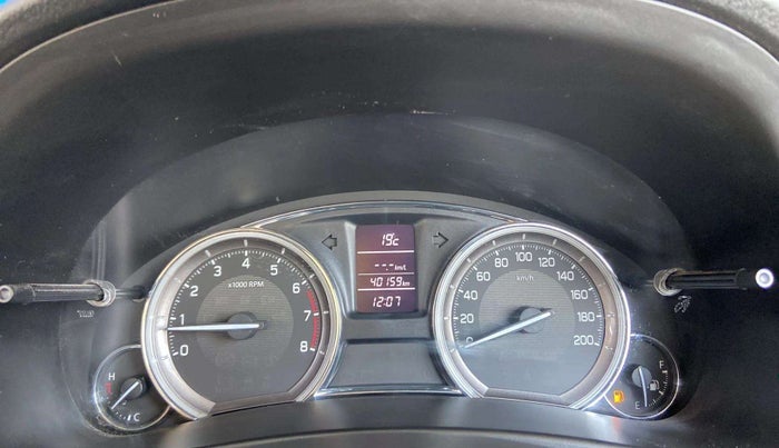 2015 Maruti Ciaz ZXI, Petrol, Manual, 40,132 km, Odometer Image