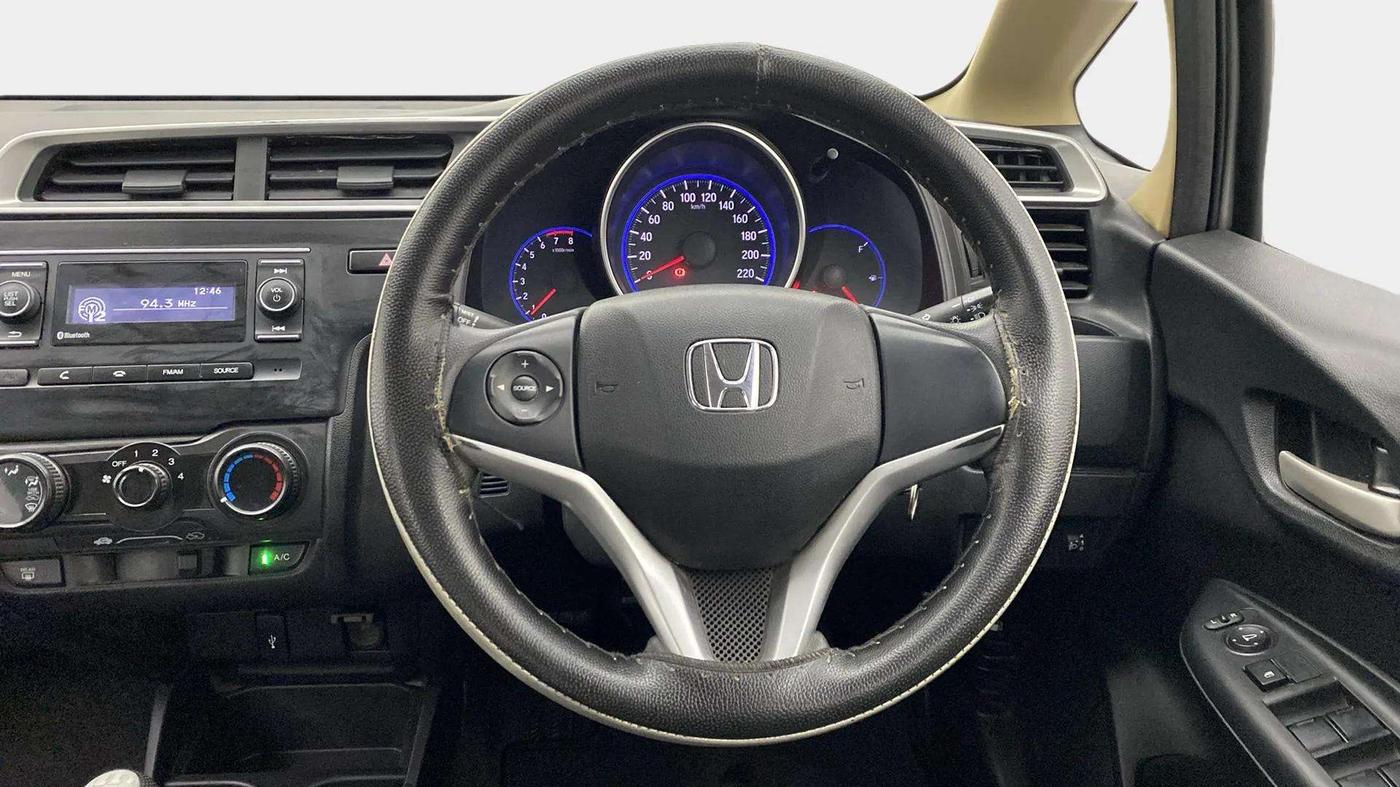 2016 Honda Jazz 1.2L I-VTEC S, Petrol, Manual, 49,780 km, Steering Wheel Close Up