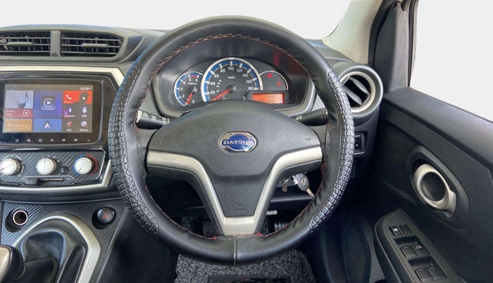 2019 Datsun Go T, Petrol, Manual, 57,081 km, Steering Wheel Close Up