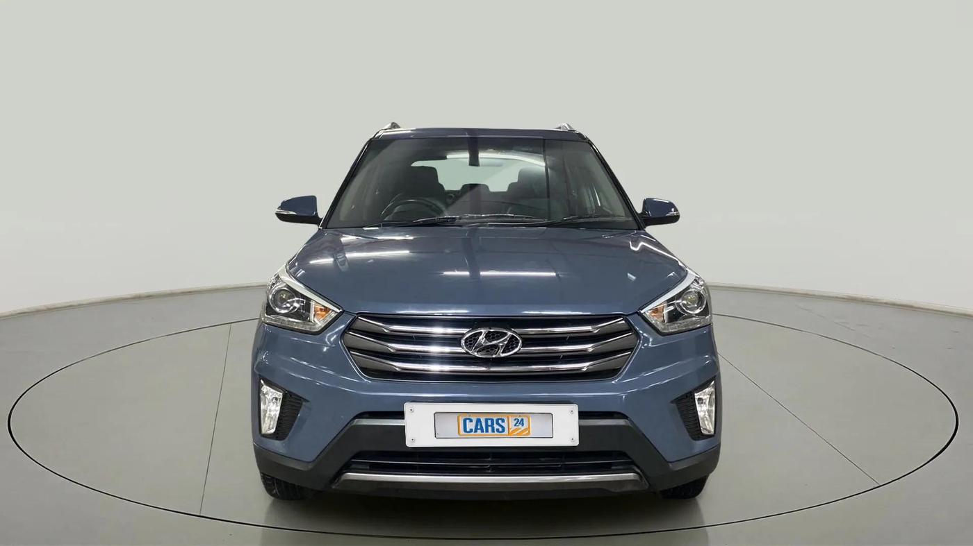 2017 Hyundai Creta SX PLUS AT 1.6 PETROL, Petrol, Automatic, 66,224 km, Front