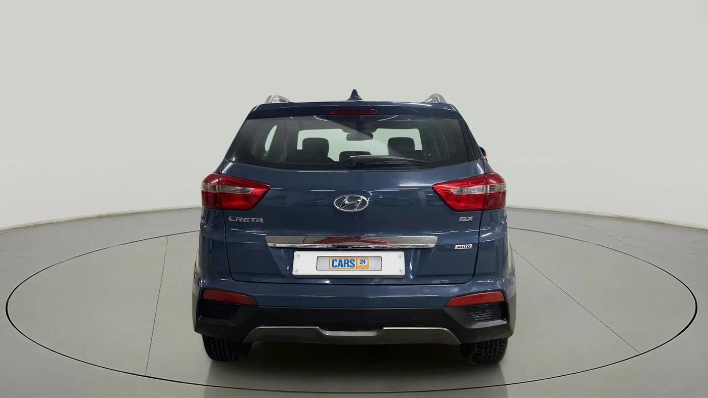 2017 Hyundai Creta SX PLUS AT 1.6 PETROL, Petrol, Automatic, 66,224 km, Back/Rear