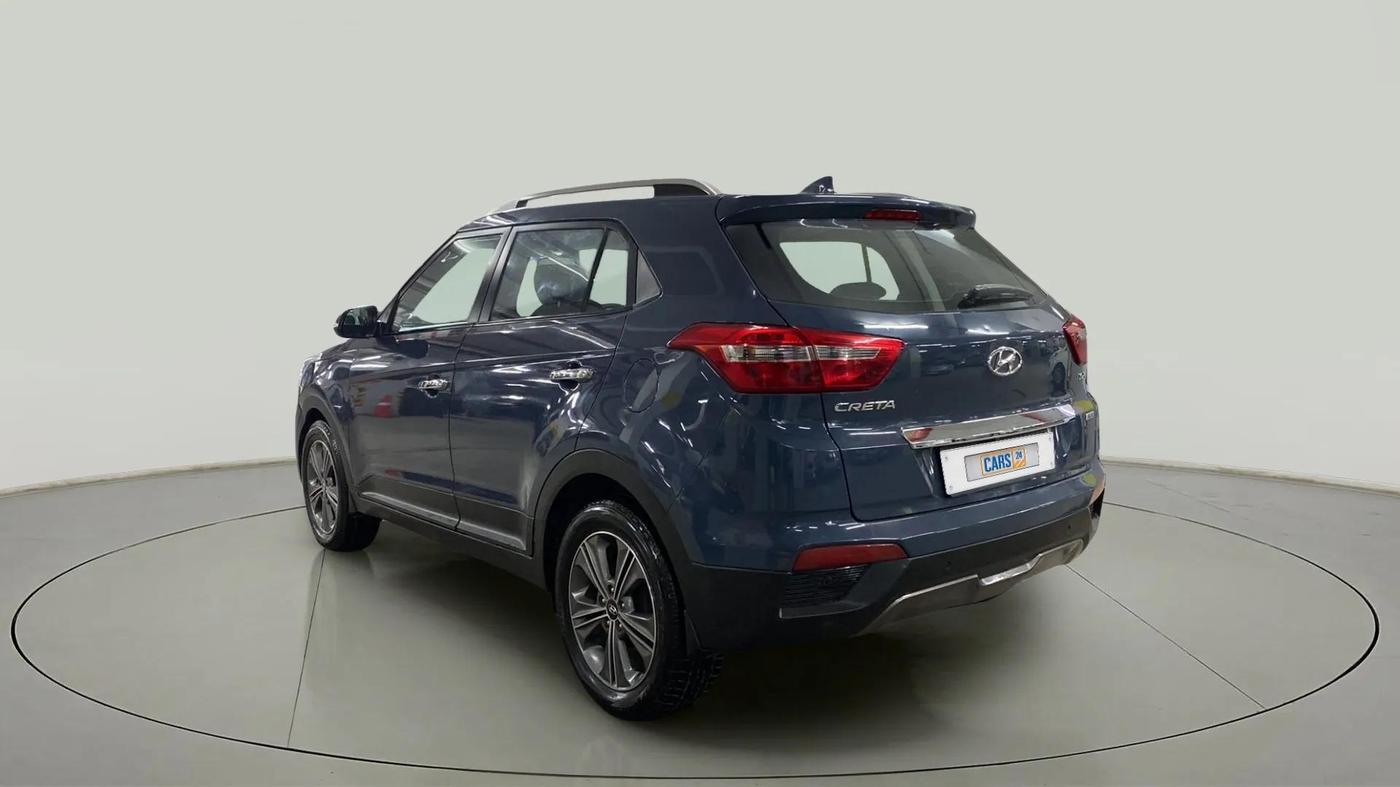 2017 Hyundai Creta SX PLUS AT 1.6 PETROL, Petrol, Automatic, 66,224 km, Left Back Diagonal