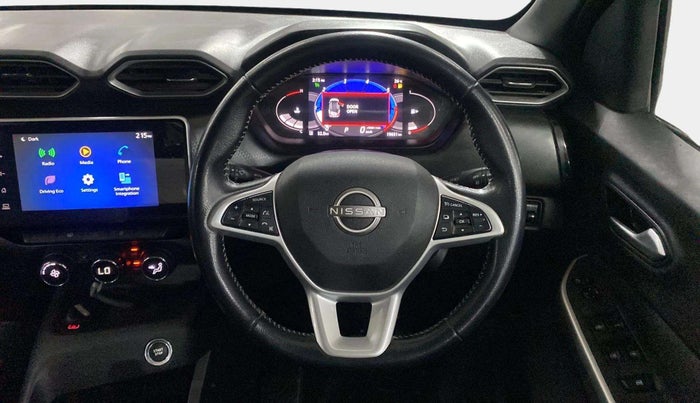 2022 Nissan MAGNITE XV PREMIUM TURBO CVT, Petrol, Automatic, 19,599 km, Steering Wheel Close Up