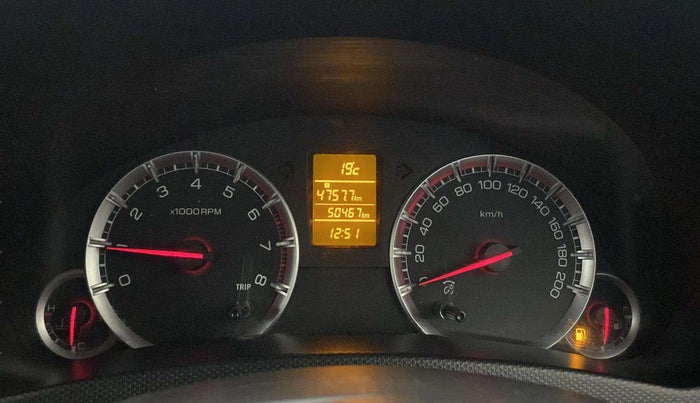 2013 Maruti Swift ZXI, Petrol, Manual, 50,456 km, Odometer Image