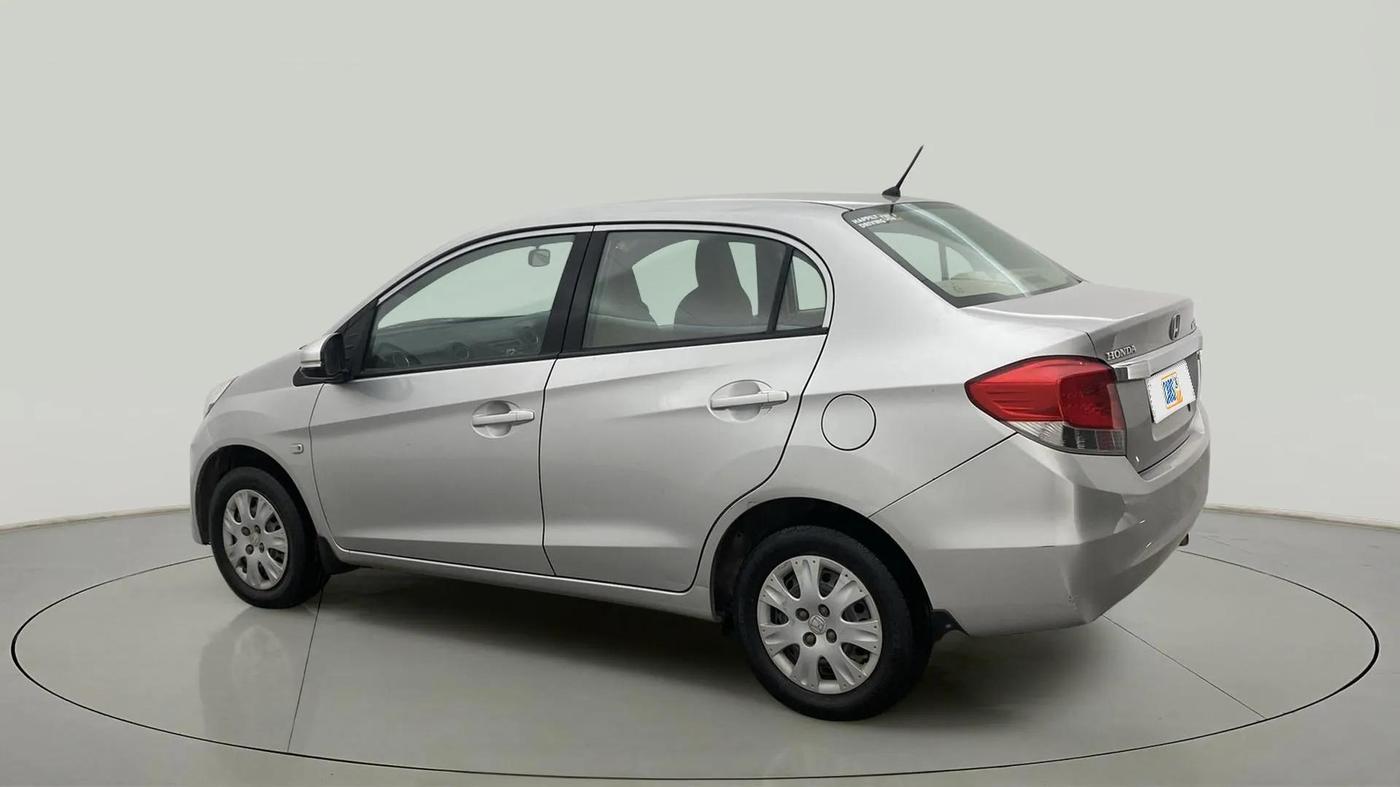2015 Honda Amaze 1.2L I-VTEC S, CNG, Manual, 99,653 km, Left Back Diagonal