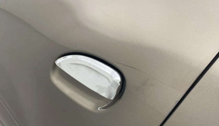 2018 Renault Kwid RXL, Petrol, Manual, 58,746 km, Rear left door - Beading has minor damage