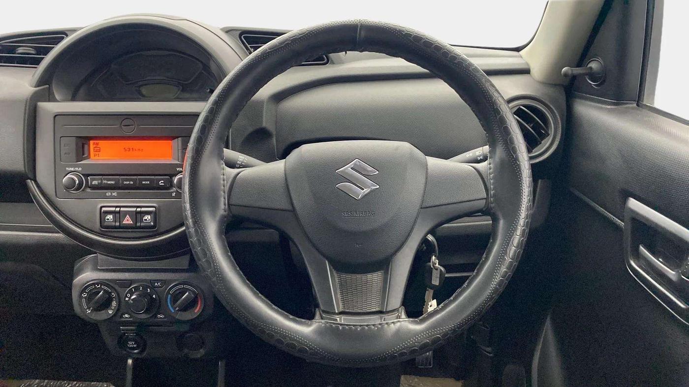 2022 Maruti S PRESSO VXI, Petrol, Manual, 19,442 km, Steering Wheel Close Up