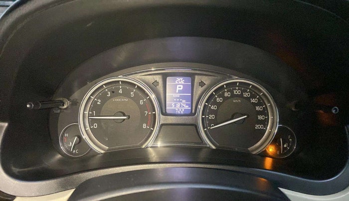 2017 Maruti Ciaz ALPHA  AT 1.4  PETROL, Petrol, Automatic, 51,864 km, Odometer Image