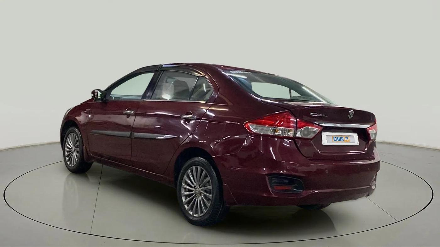 2017 Maruti Ciaz ALPHA  AT 1.4  PETROL, Petrol, Automatic, 51,911 km, Left Back Diagonal