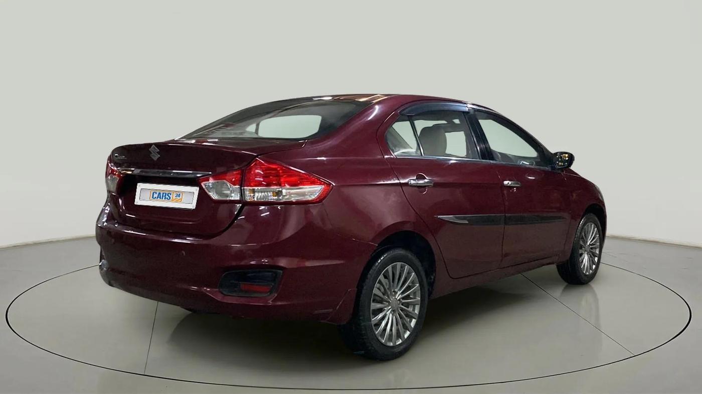 2017 Maruti Ciaz ALPHA  AT 1.4  PETROL, Petrol, Automatic, 51,911 km, Right Back Diagonal
