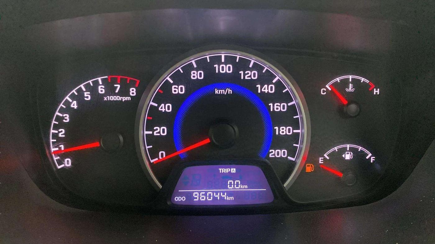 2017 Hyundai Grand i10 SPORTZ (O) 1.2 KAPPA VTVT, Petrol, Manual, 96,178 km, Odometer Image