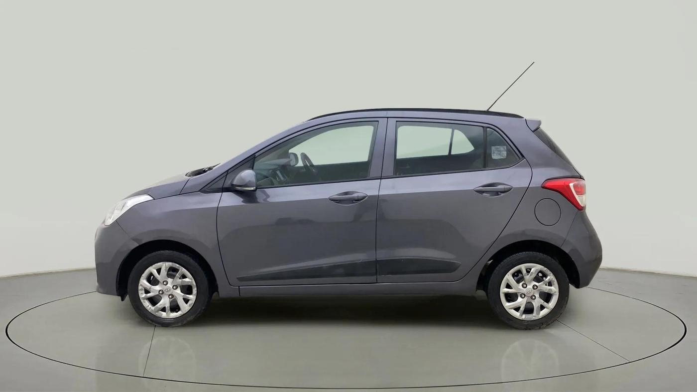 2017 Hyundai Grand i10 SPORTZ (O) 1.2 KAPPA VTVT, Petrol, Manual, 96,178 km, Left Side