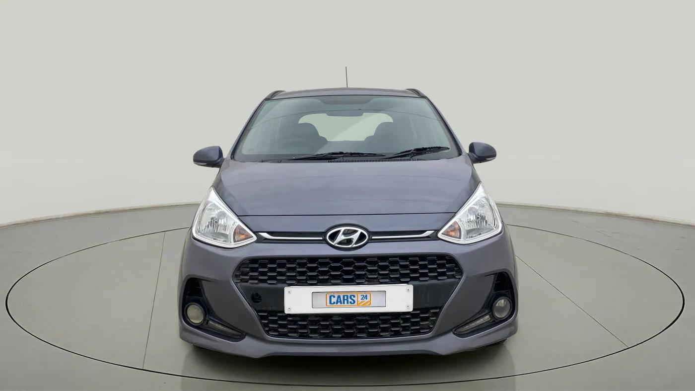 2017 Hyundai Grand i10 SPORTZ (O) 1.2 KAPPA VTVT, Petrol, Manual, 96,178 km, Front