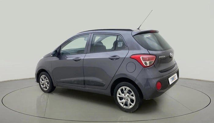 2017 Hyundai Grand i10 SPORTZ (O) 1.2 KAPPA VTVT, Petrol, Manual, 96,013 km, Left Back Diagonal