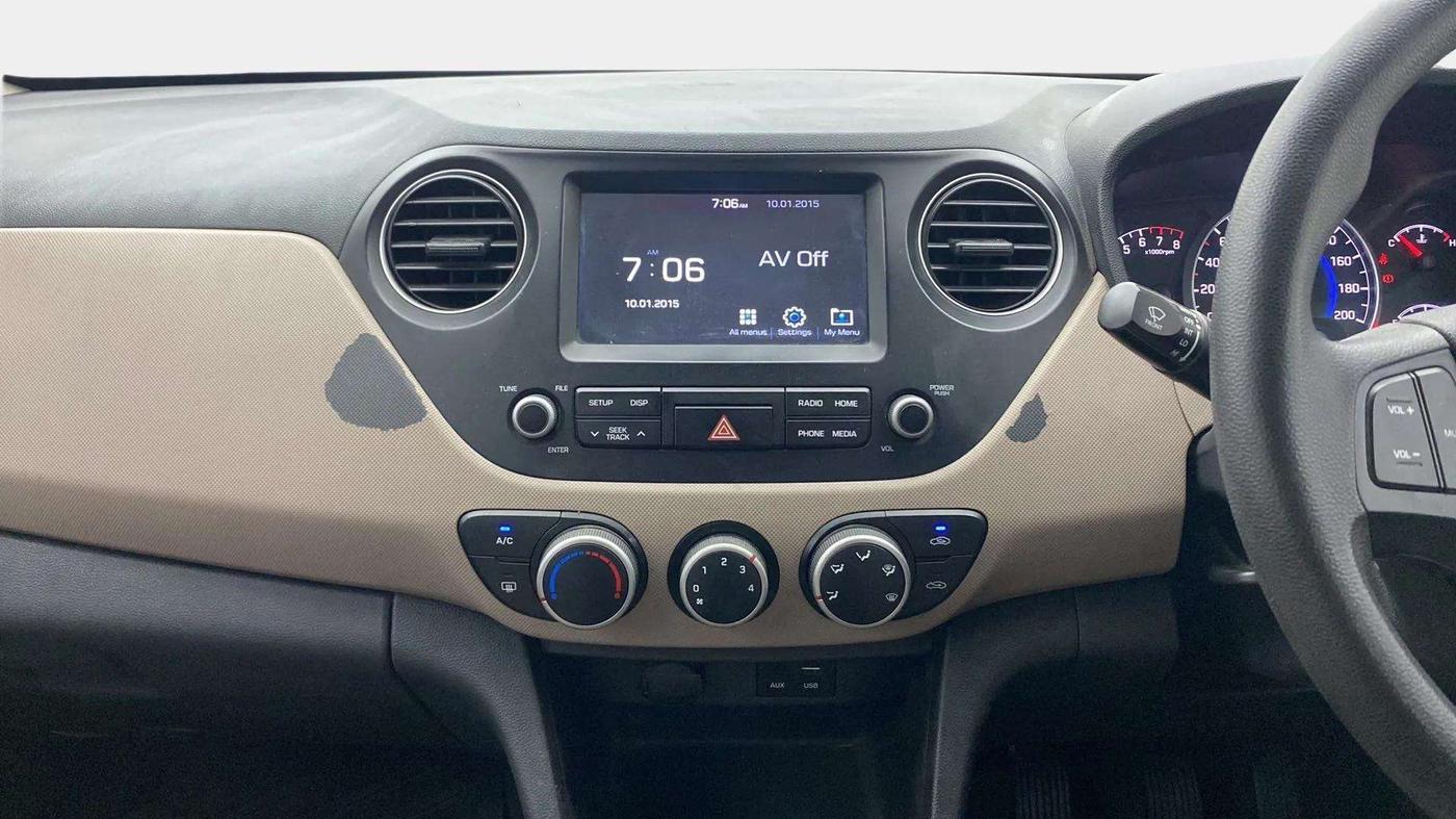 2017 Hyundai Grand i10 SPORTZ (O) 1.2 KAPPA VTVT, Petrol, Manual, 96,178 km, Air Conditioner
