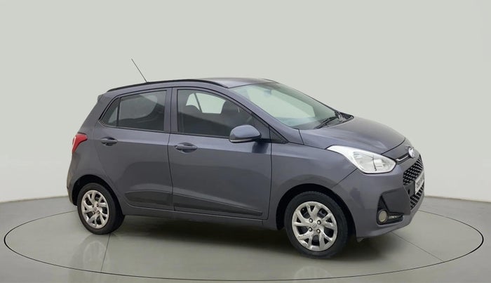 2017 Hyundai Grand i10 SPORTZ (O) 1.2 KAPPA VTVT, Petrol, Manual, 96,013 km, Right Front Diagonal