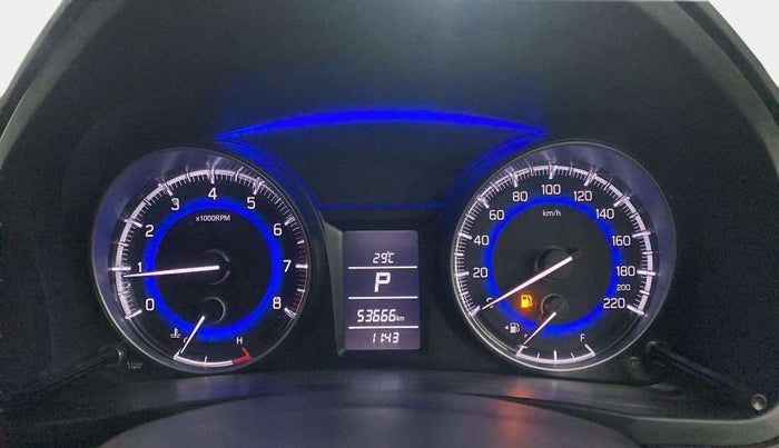 2018 Maruti Baleno DELTA CVT PETROL 1.2, Petrol, Automatic, 53,715 km, Odometer Image