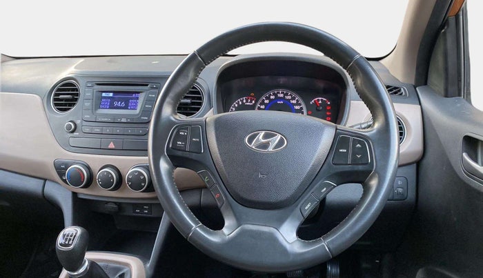 2016 Hyundai Grand i10 ASTA 1.2 KAPPA VTVT, Petrol, Manual, 59,085 km, Steering Wheel Close Up