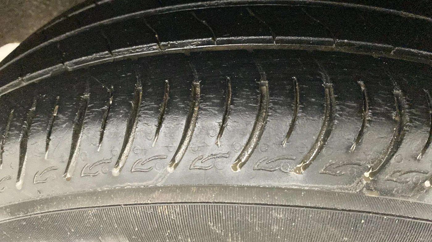 2021 Maruti Baleno SIGMA PETROL 1.2, Petrol, Manual, 51,575 km, Left Front Tyre Tread