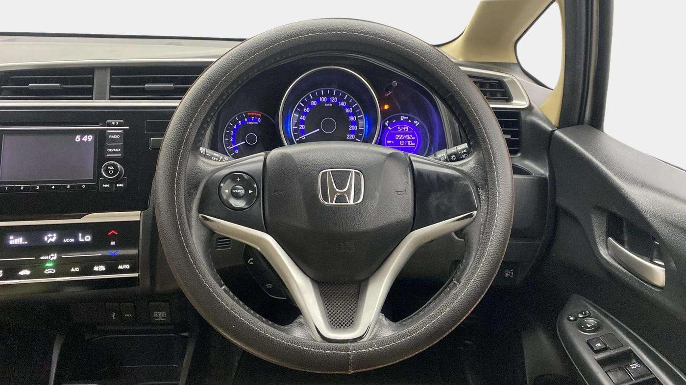 2017 Honda Jazz 1.2L I-VTEC V, Petrol, Manual, 55,722 km, Steering Wheel Close Up