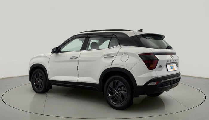 2022 Hyundai Creta SX (O) IVT KNIGHT 1.5 PETROL, Petrol, Automatic, 30,910 km, Left Back Diagonal