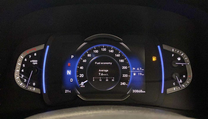 2022 Hyundai Creta SX (O) IVT KNIGHT 1.5 PETROL, Petrol, Automatic, 30,910 km, Odometer Image