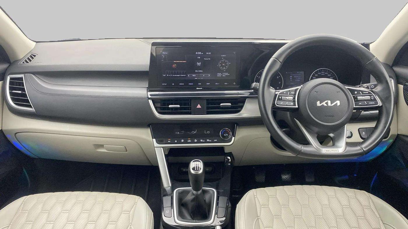 2022 KIA SELTOS HTX 1.5 PETROL, Petrol, Manual, 30,942 km, Dashboard
