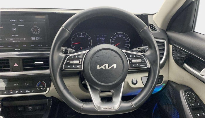 2022 KIA SELTOS HTX 1.5 PETROL, Petrol, Manual, 30,890 km, Steering Wheel Close Up