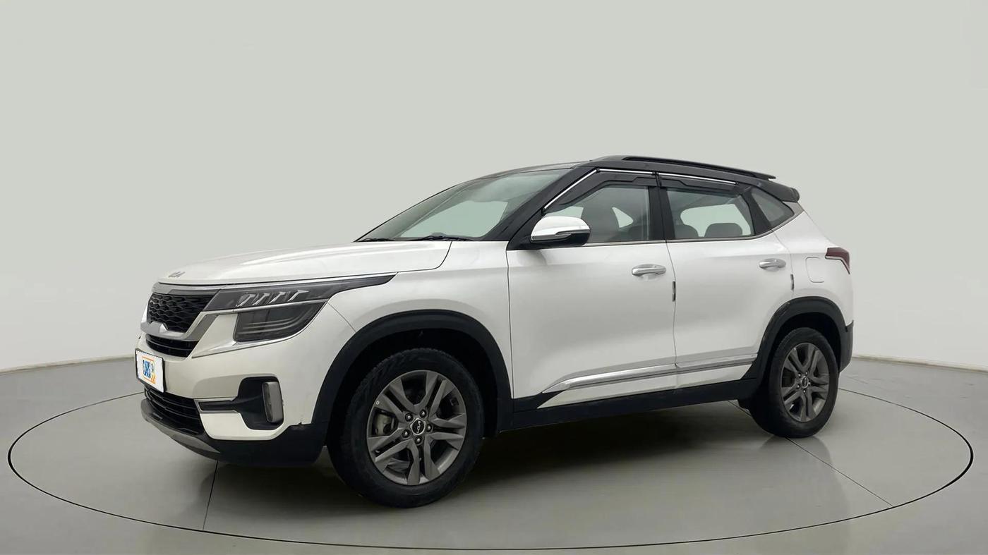 2022 KIA SELTOS HTX 1.5 PETROL, Petrol, Manual, 30,942 km, Left Front Diagonal