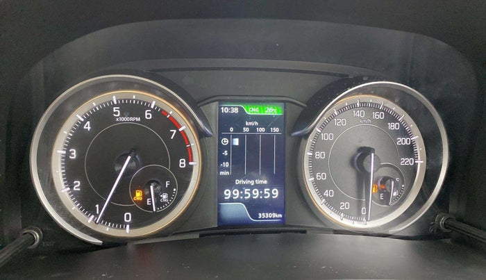 2022 Maruti Ertiga ZXI (O) CNG, CNG, Manual, 35,304 km, Odometer Image