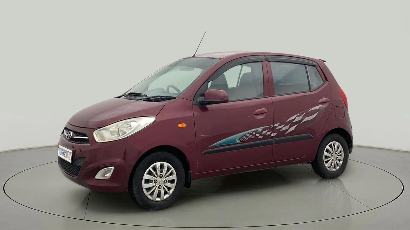2015 Hyundai i10 SPORTZ 1.1, Petrol, Manual, 62,266 km, Left Front Diagonal