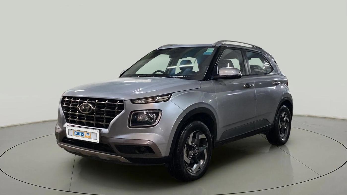 2020 Hyundai VENUE SX 1.0 (O) TURBO IMT, Petrol, Manual, 38,818 km, Left Front Diagonal