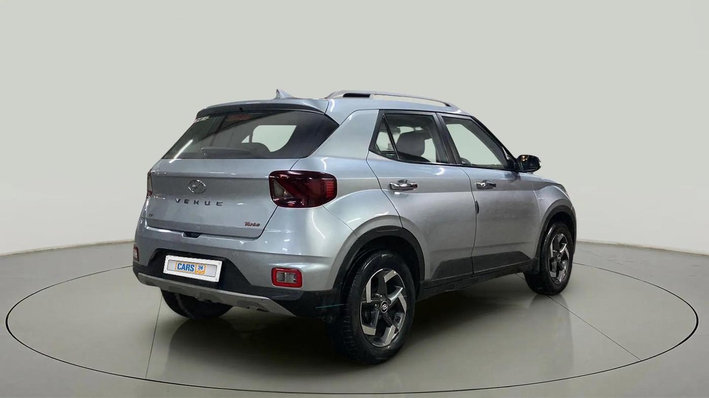 2020 Hyundai VENUE SX 1.0 (O) TURBO IMT, Petrol, Manual, 38,818 km, Right Back Diagonal