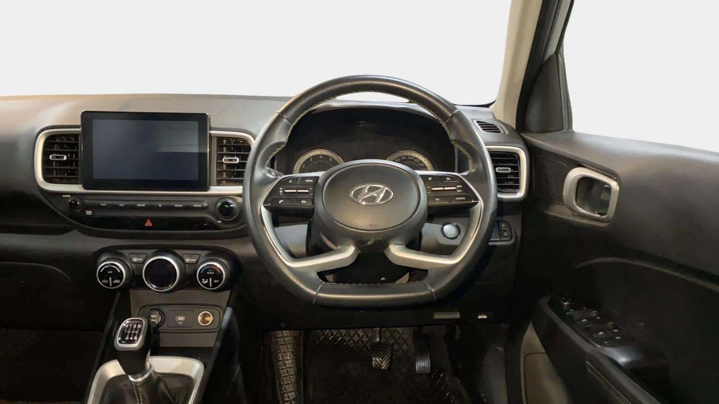 2020 Hyundai VENUE SX 1.0 (O) TURBO IMT, Petrol, Manual, 38,818 km, Steering Wheel Close Up