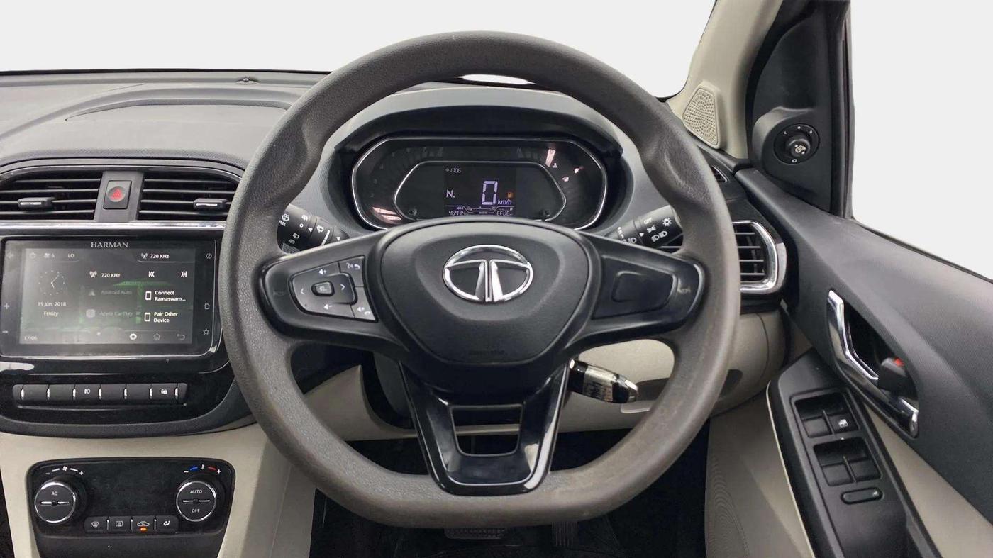 2022 Tata Tiago XZA PLUS PETROL, Petrol, Automatic, 46,608 km, Steering Wheel Close Up
