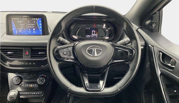 2022 Tata NEXON XZ PLUS PETROL DARK EDITION, Petrol, Manual, 50,822 km, Steering Wheel Close Up