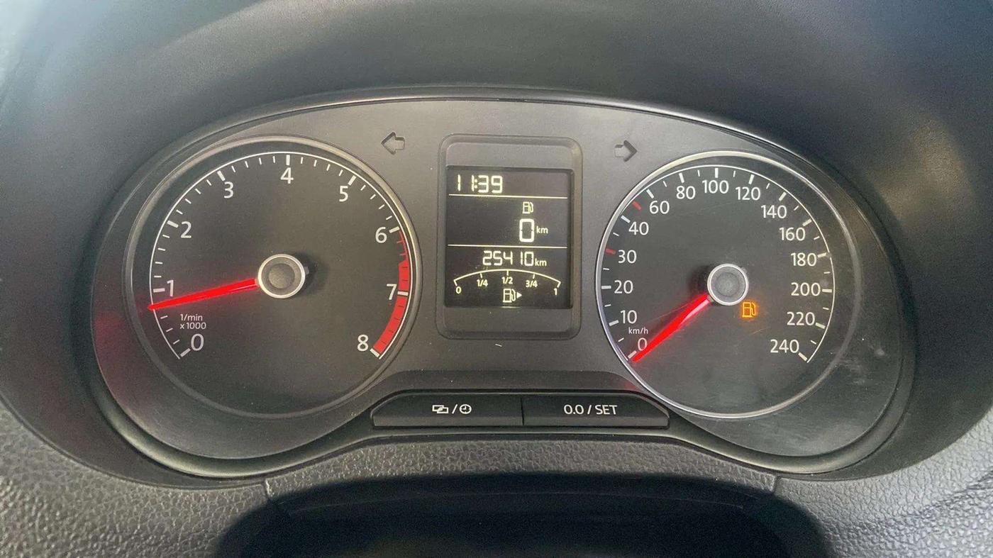 2019 Volkswagen Polo COMFORTLINE 1.0L MPI, Petrol, Manual, 25,740 km, Odometer Image