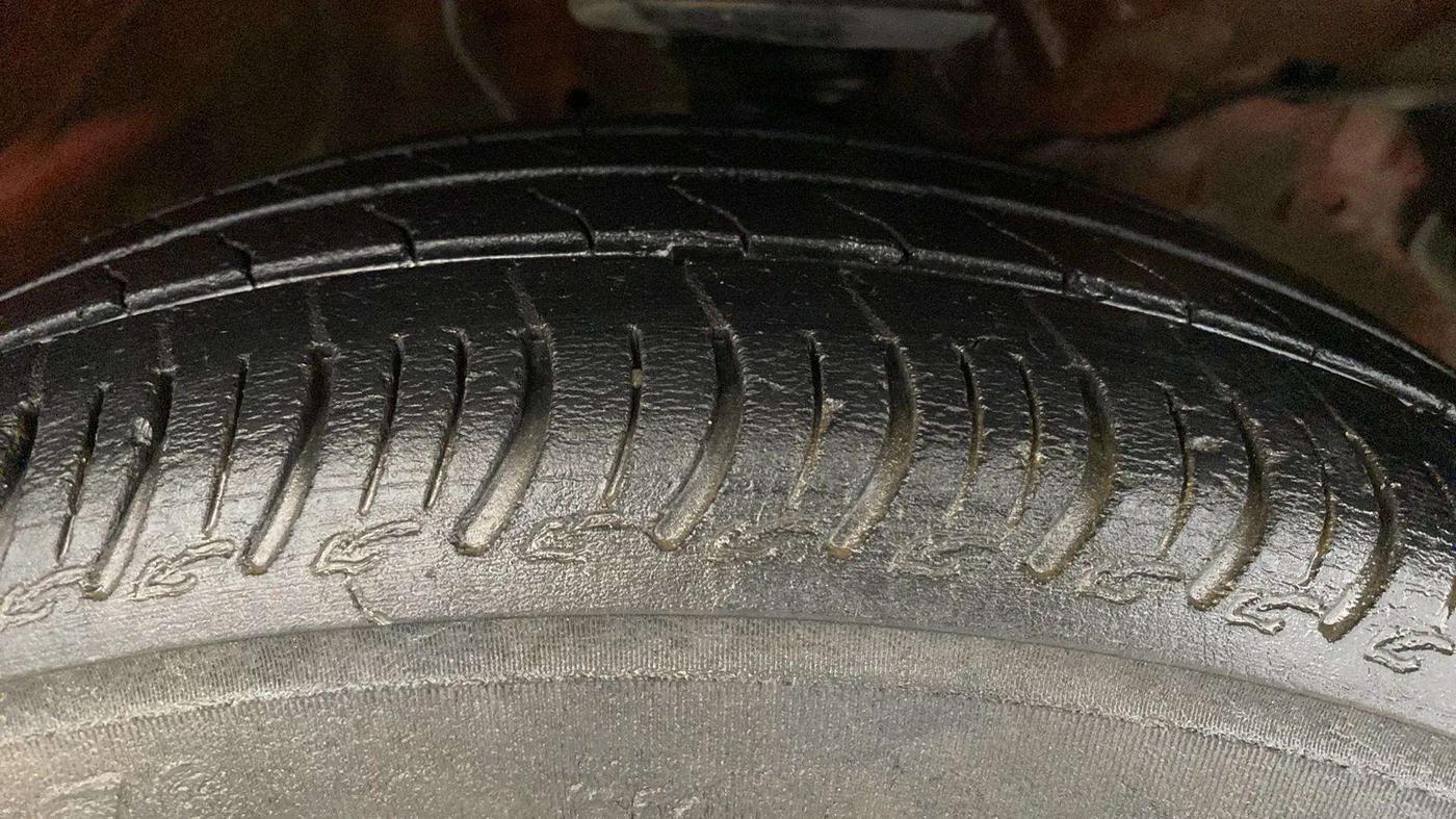 2021 Maruti S PRESSO VXI CNG, CNG, Manual, 67,127 km, Right Front Tyre Tread