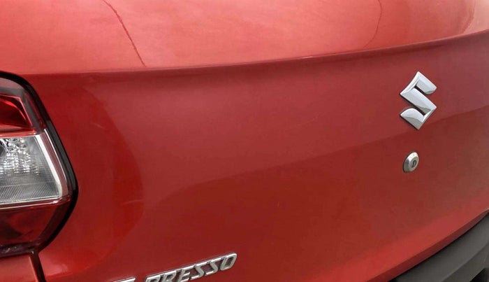 2021 Maruti S PRESSO VXI CNG, CNG, Manual, 66,918 km, Dicky (Boot door) - Minor scratches