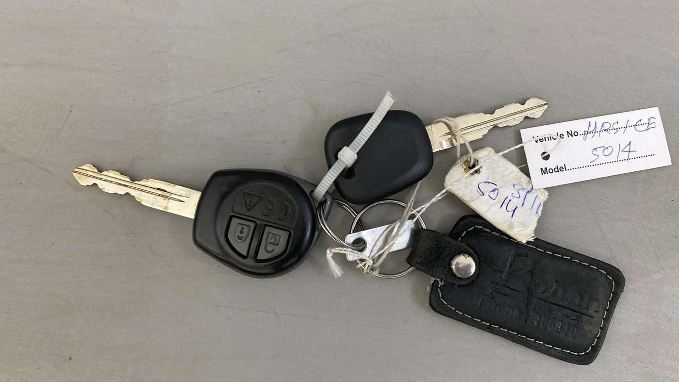 2021 Maruti S PRESSO VXI CNG, CNG, Manual, 67,127 km, Key Close Up