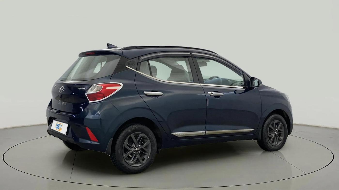 2020 Hyundai GRAND I10 NIOS SPORTZ 1.2 KAPPA VTVT, Petrol, Manual, 6,679 km, Right Back Diagonal
