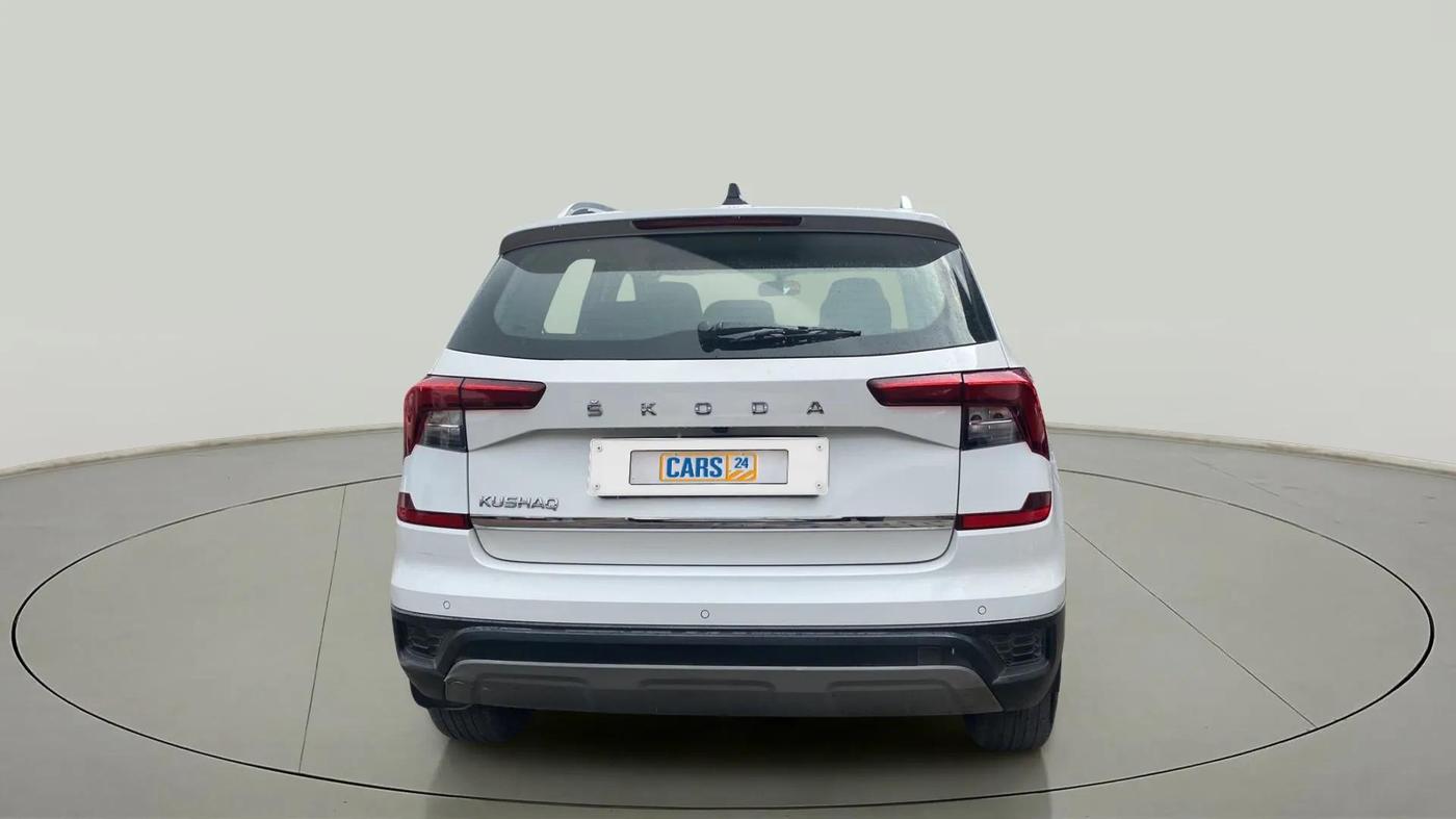2021 Skoda KUSHAQ AMBITION 1.0L TSI AT, Petrol, Automatic, 35,569 km, Back/Rear