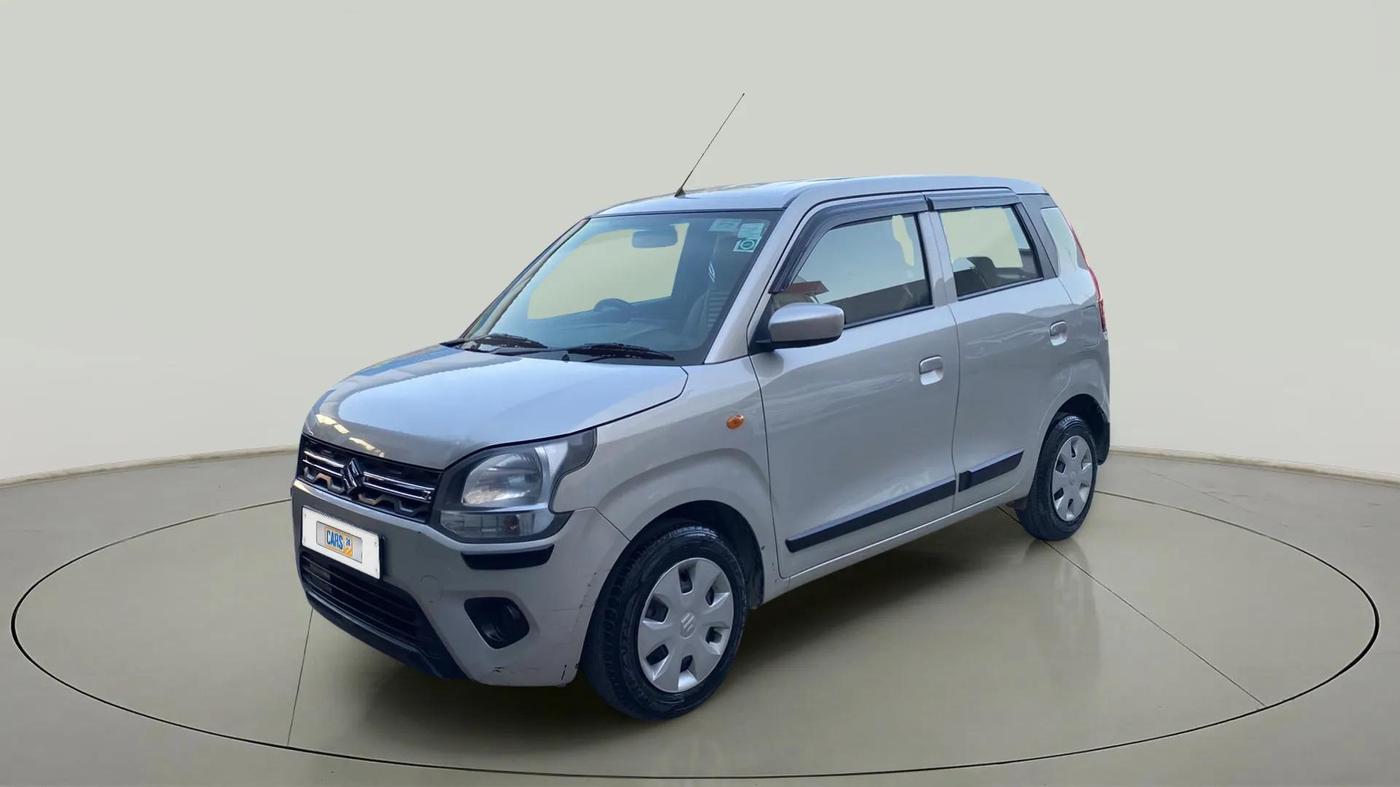2019 Maruti New Wagon-R VXI 1.0, Petrol, Manual, 31,421 km, Left Front Diagonal
