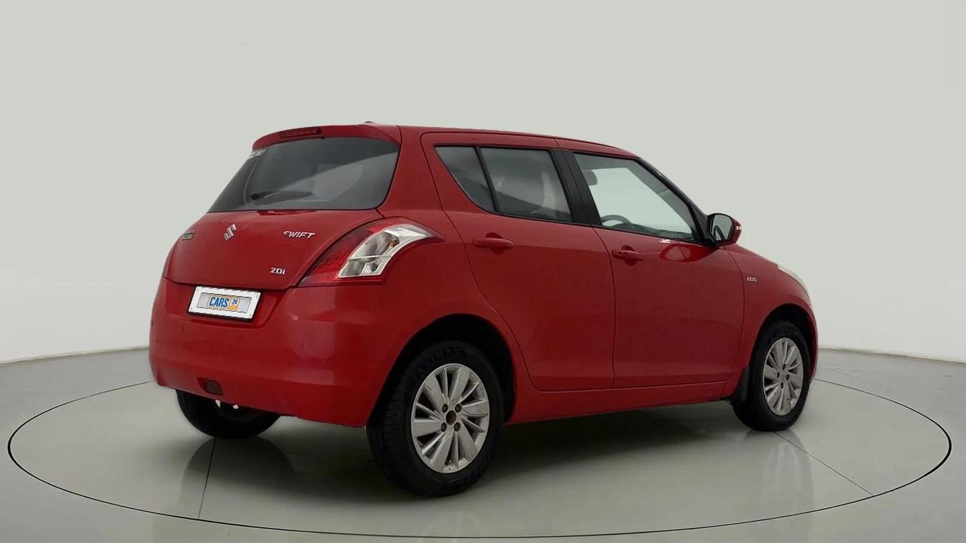 2014 Maruti Swift ZDI, Diesel, Manual, 50,021 km, Right Back Diagonal