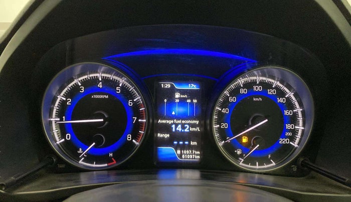 2016 Maruti Baleno ALPHA PETROL 1.2, Petrol, Manual, 61,159 km, Odometer Image